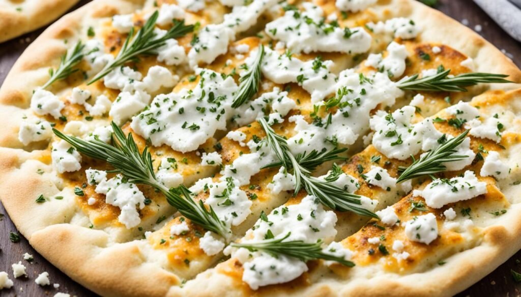 Cottage Cheese Flatbread 