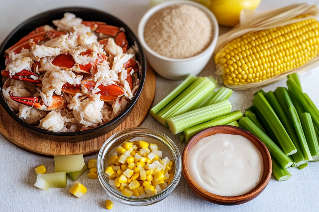 crab corn soup ingredients