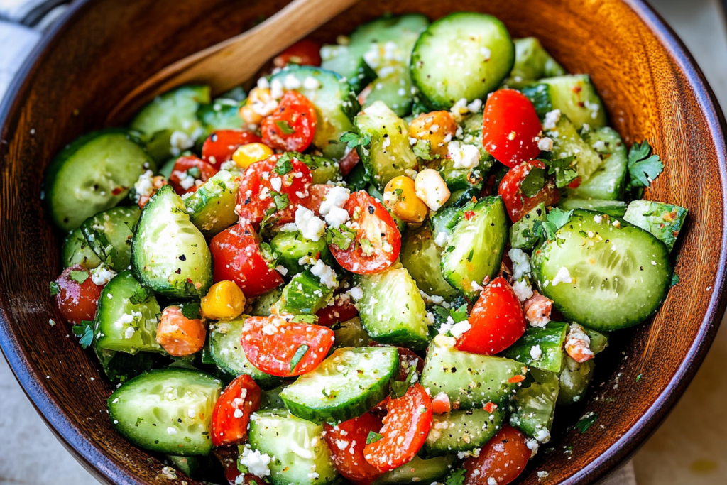 Mexican Cucumber Salad