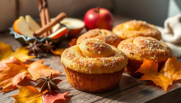 Apple Cider Doughnut Muffins