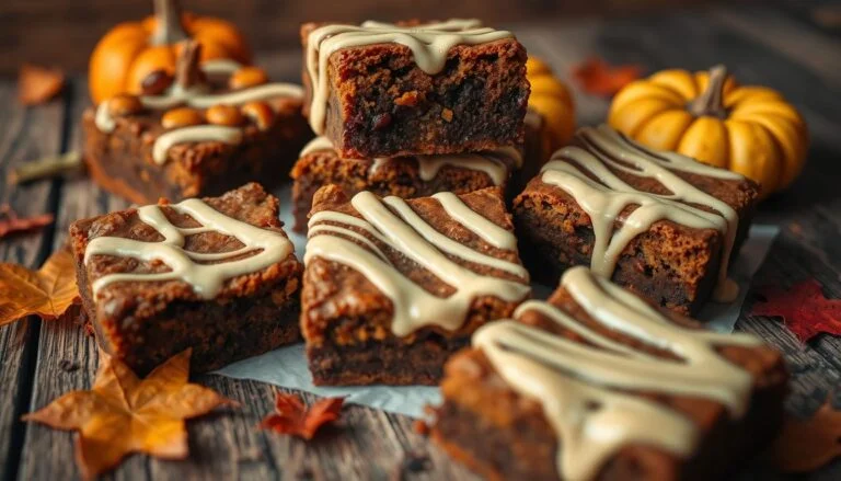 Spiced Pumpkin Brownies