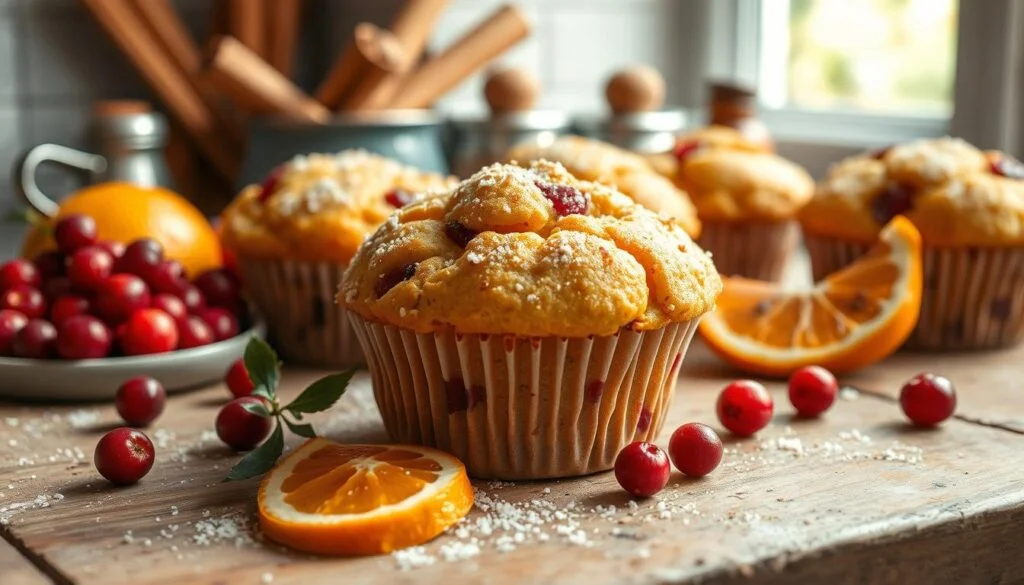 Cranberry Orange Muffins