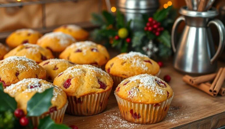 Spiced Cranberry Orange Muffins