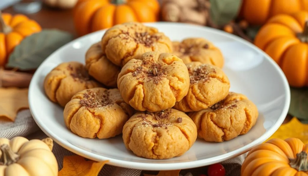 Pumpkin Pudding Cookies