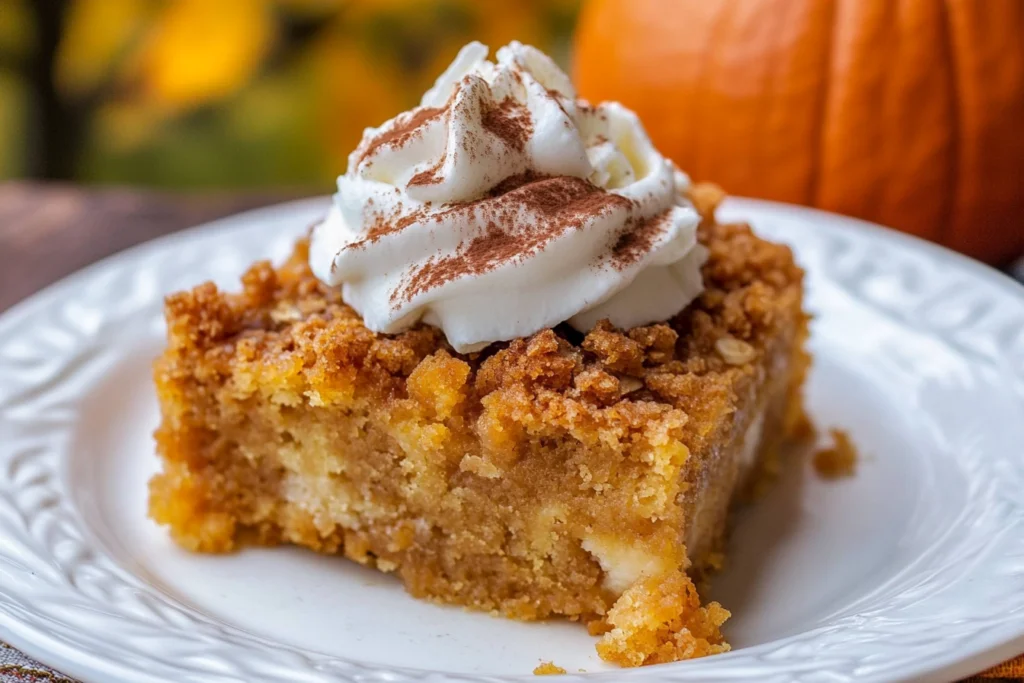 Pumpkin Dump Cake