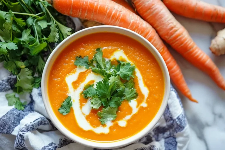 Ginger Carrot and Butternut Squash Soup